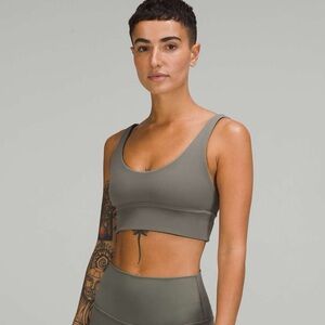 Lululemon Align Reversible Bra Grey Sage/ Dark Olive